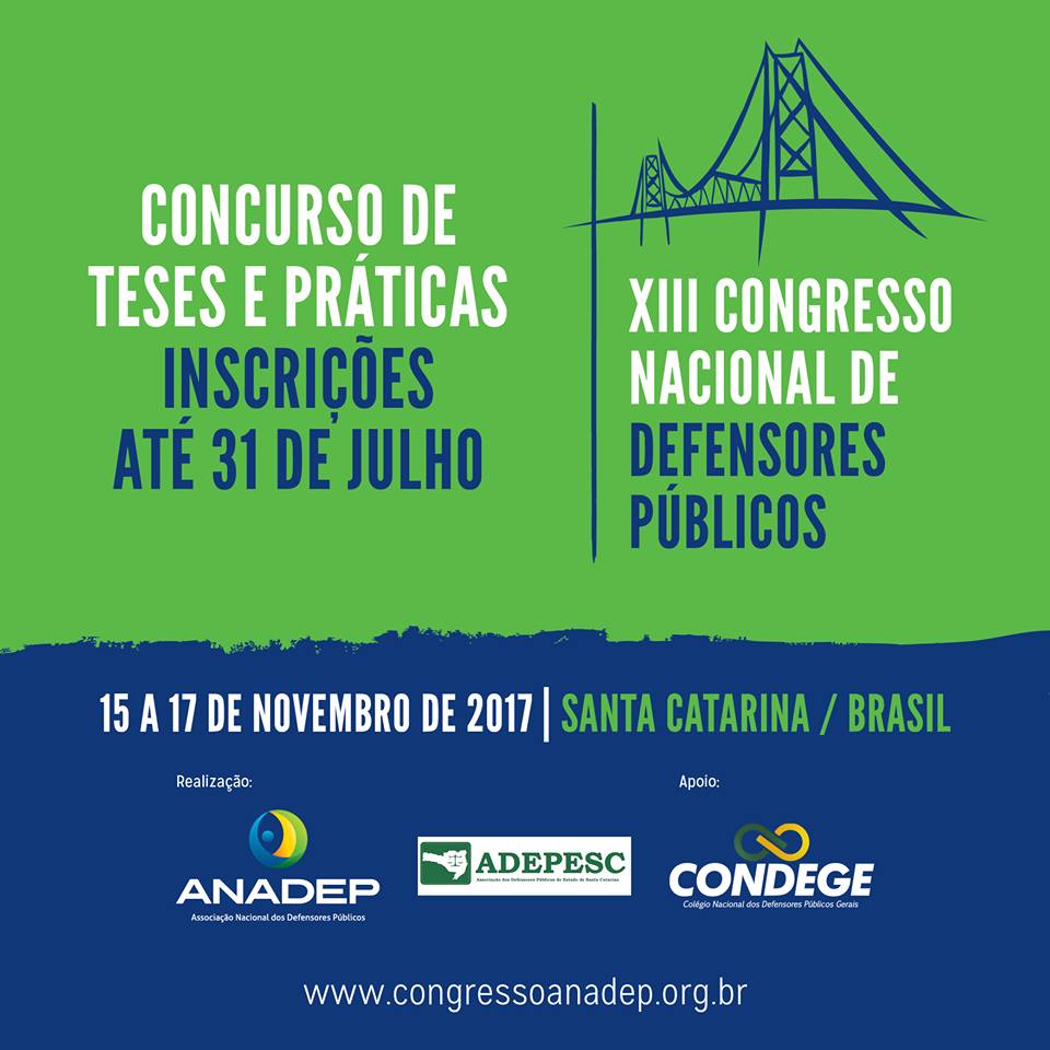 Read more about the article XIII CONADEP: Prazo para inscrição de teses e de práticas exitosas vai até 31/7