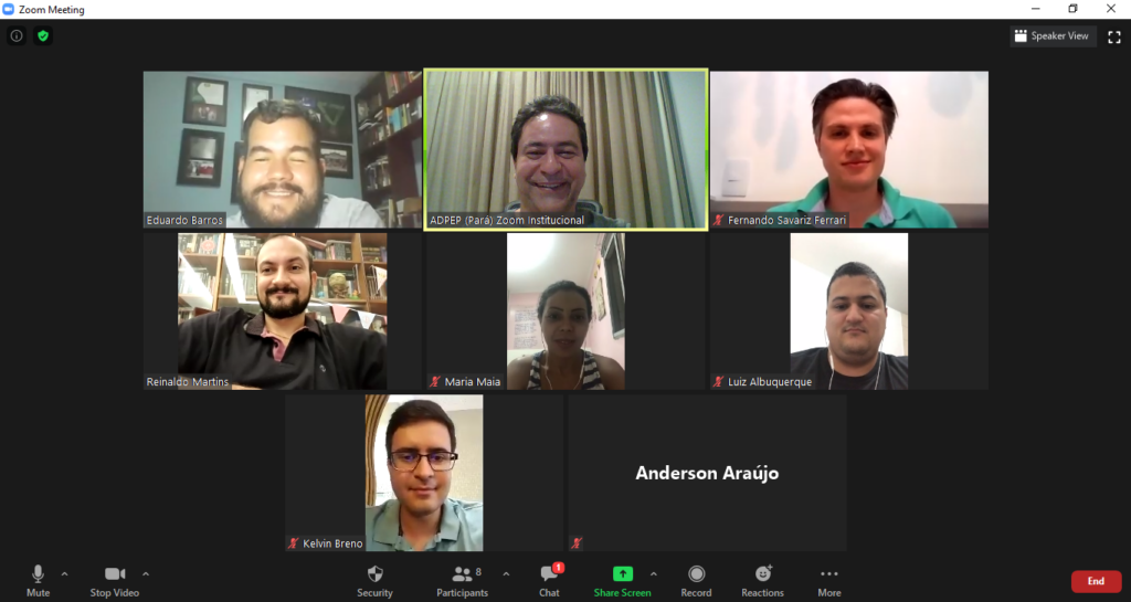 Read more about the article Diretoria da ADPEP se reúne com futuros Defensores Públicos