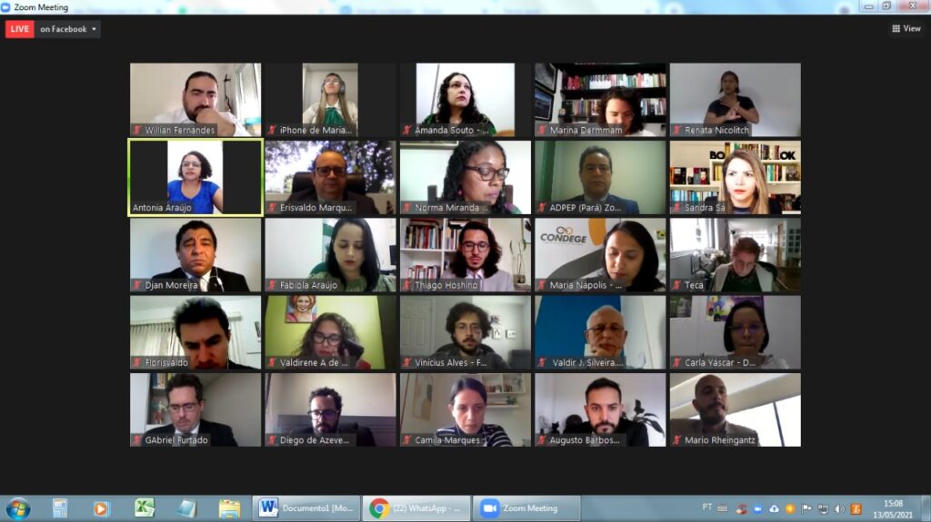 Read more about the article Presidente da ADPEP participa da solenidade de posse da nova Diretoria das Coordenadorias Temáticas do Conselho Nacional de Ouvidorias de Defensorias Publicas