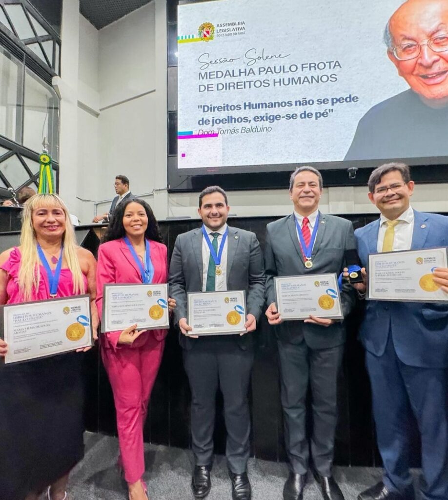 Read more about the article Presidente da ADPEP recebe medalha Paulo Frota de Direitos Humanos, na Alepa