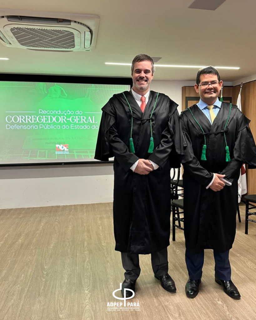 Read more about the article ADPEP participa da Solenidade de Recondução de Edgar Alamar ao cargo de Corregedor-Geral da Defensoria Pública do Pará