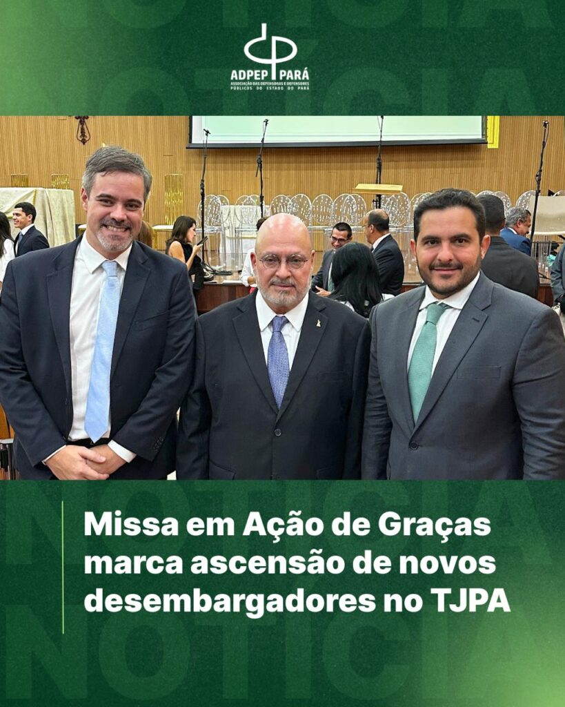 Read more about the article Missa em Ação de Graças marca ascensão de novos desembargadores no TJPA