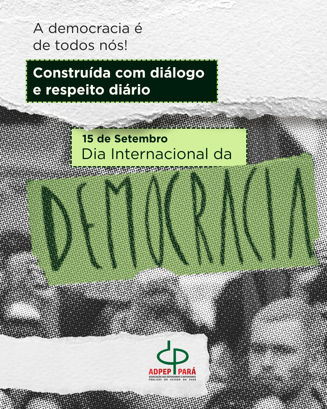 You are currently viewing 15 de Setembro – Dia Internacional da Democracia