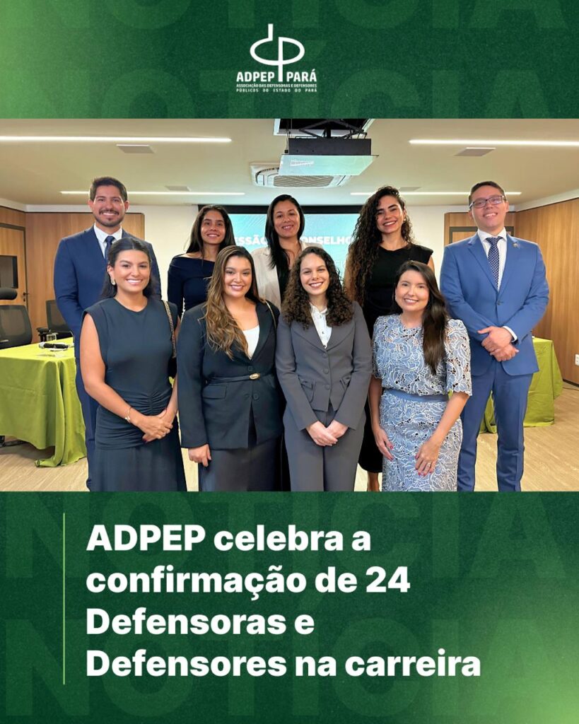Read more about the article ADPEP celebra a confirmação de 24 Defensoras e Defensores na carreira
